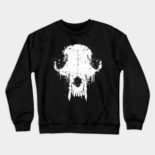 Fox Skull Graffiti Crewneck Sweatshirt